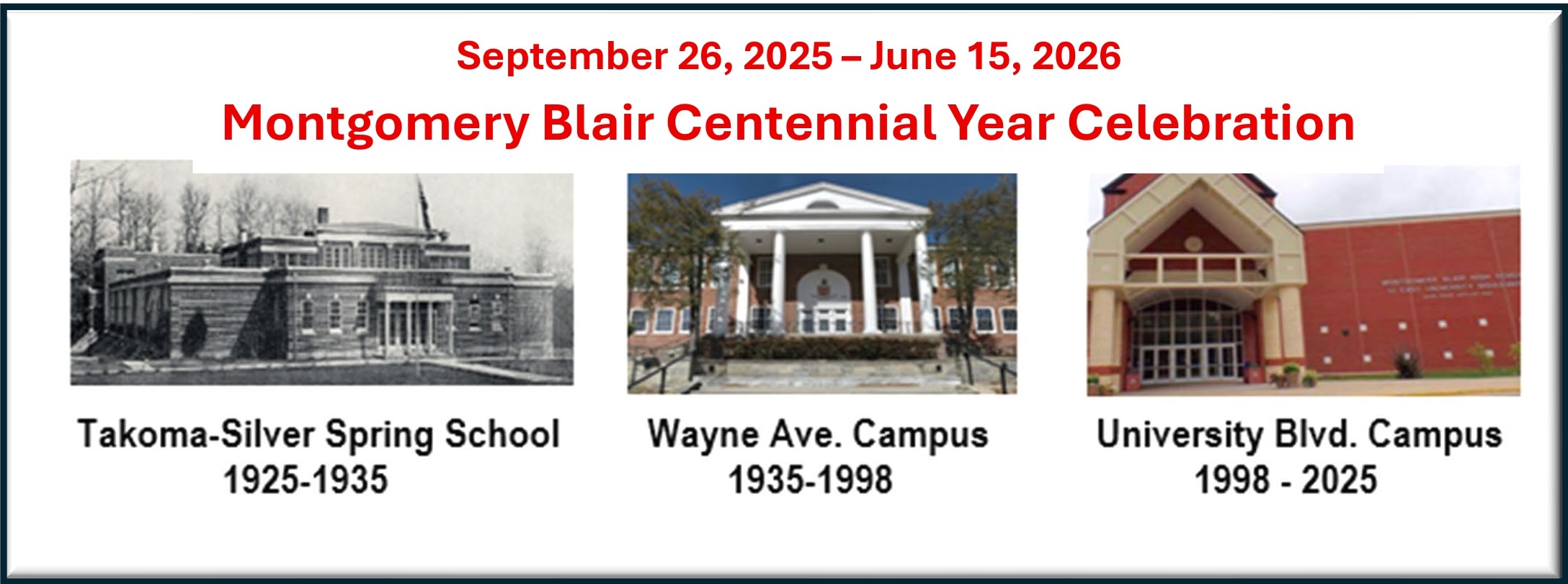 blair centennial year photo